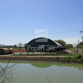 Hangar 52x24x10 m., For playing paintball, Krasnodar region