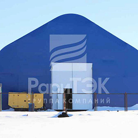 Hangar 21x18x10 Warehouse 21x18x10 m., For storage of materials, Republic of Tatarstan.
