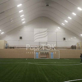 Football arena 43x66x18 m., St. Petersburg.